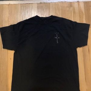 Travis Scott jackboys cracked logo t-shirt